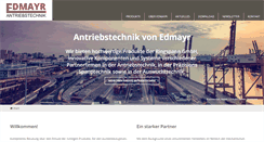 Desktop Screenshot of edmayr.at