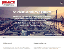 Tablet Screenshot of edmayr.at